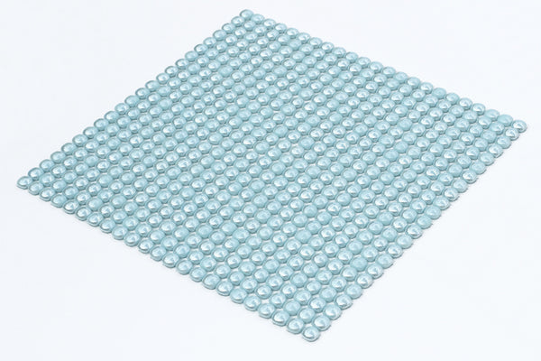 Lacrimae Lucis LIGHT BLUE Glow-in-the-dark Glass Tile / 1 sq. meter box (10 sheets)